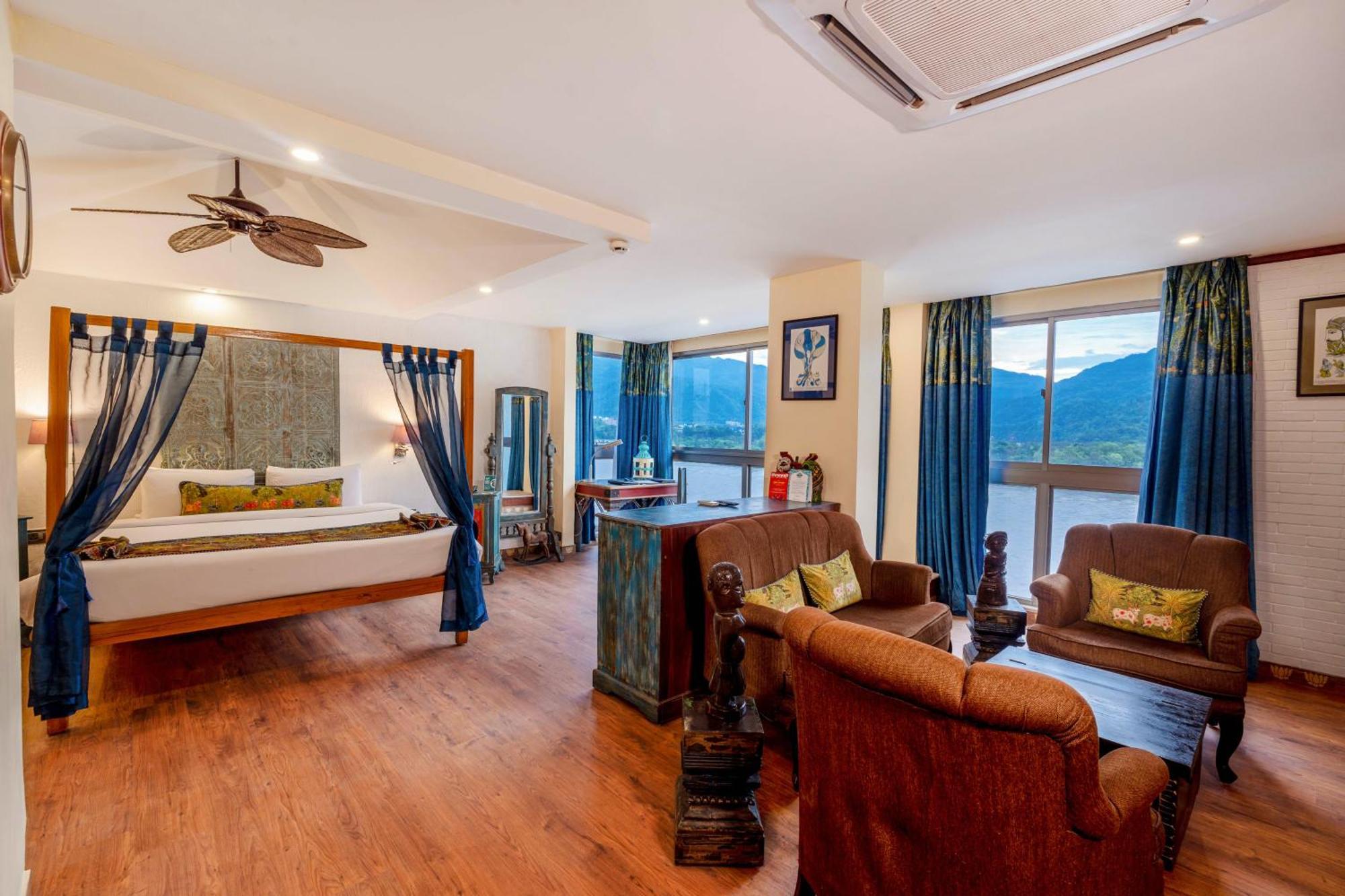Ganga Kinare- A Riverside Boutique Resort, Ришикеш Экстерьер фото